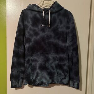 Aeropostale Gray and Blue Hoodie Sweatshirt